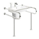 세면대 안전손잡이핸들 노약자 노인정화장실 양쪽좌우