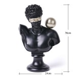 넨볼렉 추상 조각 장식 미술 그리스 흉상 피규어 테이블 중앙 조각상 폴리레신 13 8