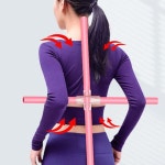 스트레칭 실내 봉 자세 바른 요가 필라테스 운동 기구