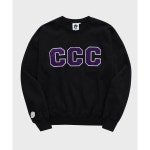 매장정품 CONCEPTCOLLEGE CCC 패치 스웨트셔츠 남녀공용 2023 FW-0048 108457