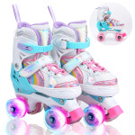 롤러장 롤러스케이트 두 줄롤러브레이드 조절가능인라인 스케이트