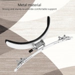 루야 드럼 다리 홀더 행진 스네어 클램프 휴대용 받침대 스펀지 감압 랙 쉽게