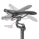 자전거용 서스펜션 시트 포스트 - 충격 흡수 자전거 타기 편안함 스프링 27 30 31 옵션 27 2