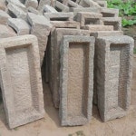 자연석세면대 야외 펜션 석재 스톤 욕실 길이 45