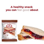 베티 루의 PB J 바 땅콩버터 딸기 스낵 글루텐 프리 비건 비 GMO 맛있고 건강한 개별 포장 각 2온스 12팩