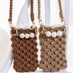 문화원 손바느질 핸드메이드 매듭공예 마크라메 미니백 만들기 창체 인지수업 키움터