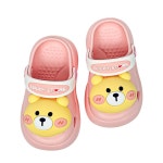 행운이네 행운이네 아기샌들 곰돌이 입체동물 3D 유아 EVA 샌들 신발 슬리퍼 물놀이 신발 mm 2종 150 핑크곰돌이 140-180