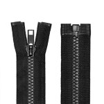 Zynzaoacs 2PCS 5 14 Inch Right-Insert Separating Jacket Zipper for Coats Bags DIY S