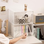 투명 자석 정리수납 신발정리함 가방 슈케이스