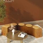 접이식 의자 종이 벤치 벤치 카페 인테리어