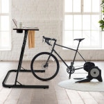 ikkle 조절 가능한 자전거 트레이너 피트니스 데스크 실내 트레이너를 위한 휴대용 워크스테이션 스탠딩 데스크