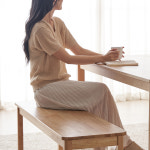 모던하우스 모던하우스 가구 ON 리에티 천연원목100 벤치 1230 내추럴 DL0723008