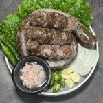 모두의국밥 찹쌀순대 2kg 순대국밥재료 신의주 돈두 분식집부산물 머릿고기 수육용