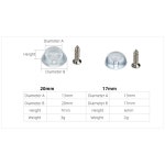 실리콘 패드 투명 부드러운 발 못 나사 고무 미끄럼 방지 패드 가구 바닥 책상 보호