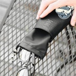 블랙 가죽 안경 케이스 휴대용 선글라스 보관함