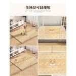 강아지미끄럼방지매트 가죽스타일 방수 소변방지