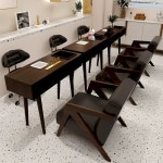 인테리어파티션 사무실 가벽 가림막 레트로 디딤발 색상은 혈비