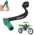 JFG 레이싱 모터사이클 기어 시프터 접이식 변속 레버 CNC for KLX 110 더트 핏 바이크 KLX110L KLX110R