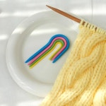 뜨개질 U자형 교차뜨기 꽈배기 바늘 4개 세트