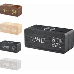 3913665 시계 인테리어 사무실 고급 디자인 거실 Tyislax 알람시계 디지털 탁상시계 전지식 USB 충전식