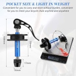 수민드 자전거 체인 홀더 키퍼 더미 허브 청소 운송 러빙 보관용