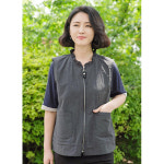 조이마담 ST 프릴 아이스 조끼 엄마옷베스트 J3350