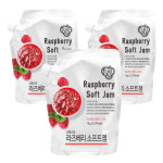 자미원 라즈베리 소프트 잼 1kg 3개