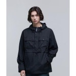 매장정품 NATIONALGEOGRAPHIC 내셔널지오그래픽 NRN 아웃포켓 셔링 후디 아노락 CARBON N N251UFT120