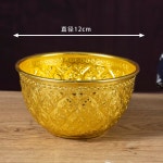태국 주석잔 맥주잔 술잔 그릇 마사지샵 식당 소주 사케 9번-골드12cm 1개