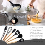 팬실링 실리콘 캠핑 요리 세트 자동차 주방 세트 RV 도구는 선물이 있어야 합니다 여행 하이킹 피크닉을 위한 캠프 15pcs