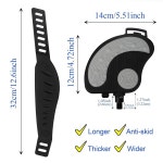 펠로톤 자전거 스핀 사이클링 실내 엑서사이클 고정형 리컴벤트 자전거 교체 부품을 위한 스트랩이 달린 운동용 페달 1 2 Axle