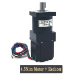 스테퍼 모터 감속기 키트 유광 기어박스 2 상 속도비 31 3Nm Nema34 01 4 5N m Motor Kit 11 Ratio 24 to 1 1개