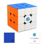 RS2 속도 큐브 경기용 오리지널 일본어 설명서 마이크로 화이버 크로 GAN356