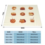 울트라 소프트 플리스 담요 솔티드 진한 베어 1 As Pic