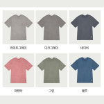 행텐 행텐 남녀공용 피그먼트 워싱 오버핏 반팔티 10520 031 408 03