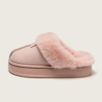 Komorebi 여성 겨울 털슬리퍼 방한 어그 부츠
