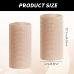 피리우오 2피스 발목 젤 슬리브 패딩 스케이트 양말 보호대 스 가드 피겨 스케이팅 라이딩 하키 롤러 인라인 스키용