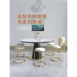 철제 의자 북유럽 인테리어 스테인리스 업소용 소파 식탁 메쉬 스툴 넬슨 1 스크래치에 강한 나파 가죽 베 티타늄