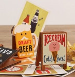 미니 간판 메모꽂이 명함 사진 미니어처 소품 인테리어 테라리움