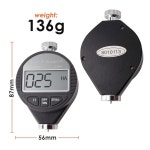 고무 경도 시험기 쇼어 타입 A 타이어 플라스틱 가죽 왁스용 대형 LCD 디스플레이를 갖춘 디지털 듀로미터 0 휴대용 표면 100HA