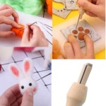 양모펠트 바늘세트 니들펠트 DIY 인형 만들기공구 펠트바늘세트 만들기키트 만들기재료 미술만들기