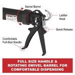 알비온 알비온 바이퍼 수동 소시지 코킹 건 20온스 10 1 드라이브 V10S20