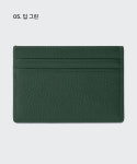 무신사스탠다드 무신사스탠다드 MUSINSA STANDARD 그레인 레더 카드 지갑 05 딥 그린 MEDWL002 1776267