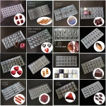 벚꽃모양 초콜릿몰드 폴리카보네이트 28pcs 봉봉 PE 오간자 플라스틱 소재