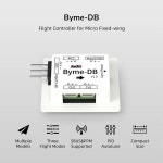 BNVN-Radiolink Byme-DB 비행 컨트롤러 내장 자이로스코프 델타 윙 미니 고정 날개 종이 J10 SU27 F22