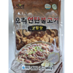 청하FnS 간장맛 국내산 오리연탄불고기 500g 국내산 오리주물럭 캠핑요리 술안주 밥반찬