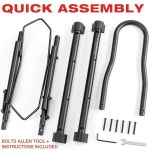 자전거 실내 바닥 스탠드 - 차고 가정용 랙 주차 보관 20-29 산악 도로 자전거 자전거 1대용 For 1 Bike