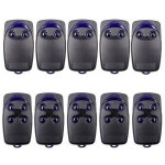10PCS Flor Flo2r Flor-s 게이트 차고 문 원격 제어 433 92MHz 롤링 코드 휴대 FLO2R-S FLO4R-S