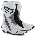 알파인스타즈 알파인스타즈 알파인스타 SUPERTECH R VENTED BOOTS WHT M GRY BLK 오토바이 바이크 슈퍼테크 R 여름용 타공 레이싱 안전... 