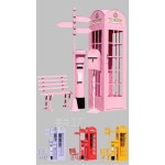 공중 전화 부스 레트로 철제 야외 인테리어 가야크리